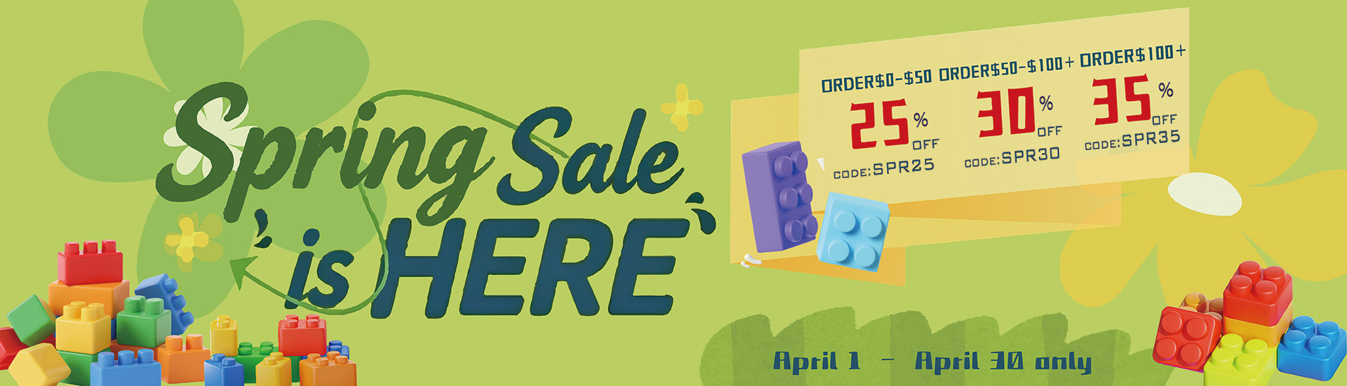 Spring Sale is HERE!