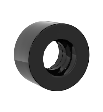 Tire 14 x 9 Smooth Small Wide Slick #30028 Black