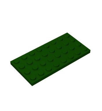 Plate 4 x 8 #3035 Dark Green