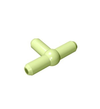 Pneumatic T-Piece (T Bar) #4697 Yellowish Green