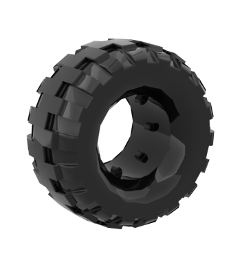 Tire 37 x 18 R Balloon #56891 Black