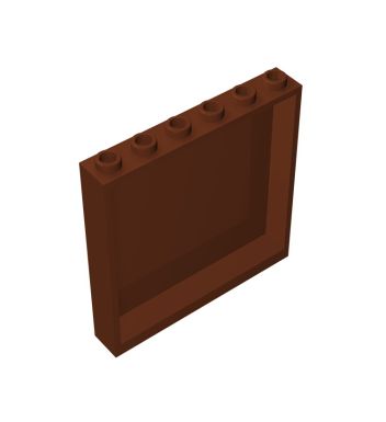 Panel 1 x 6 x 5 #59349 Reddish Brown