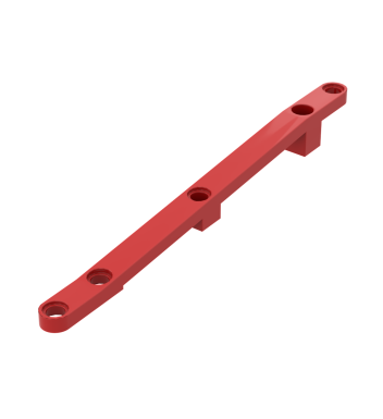 Crane Harbor Derrick 16 With Double Attachment #59807 Red