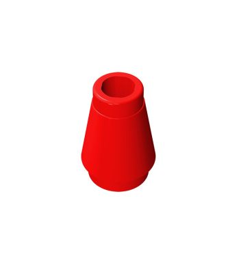Nose Cone Small 1 x 1 #59900 Red