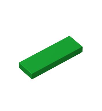 Tile 1 x 3 #63864 Green
