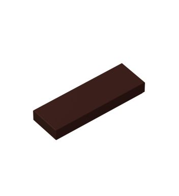 Tile 1 x 3 #63864 Dark Brown
