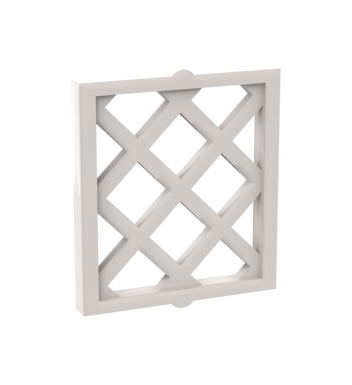 Bars For Window 1 x 2 x 2 #38320 White