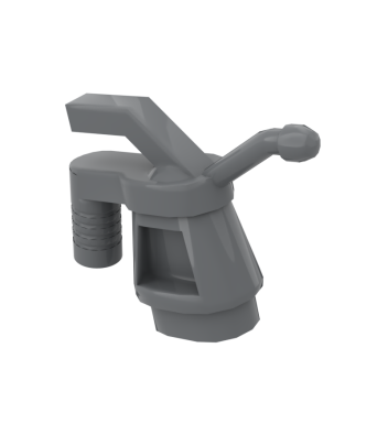 Tool Oil Can Ribbed Handle #604548 Dark Bluish Gray