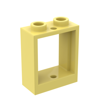 Window 1 x 2 x 2 Flat Front #60592 Bright Light Yellow