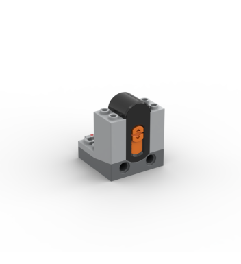 Receiver Unit, IR, Power Functions #58123 Light Bluish Gray