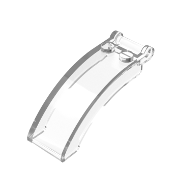 Windscreen 6 x 2 x 2 with Handle #92474 Trans-Clear