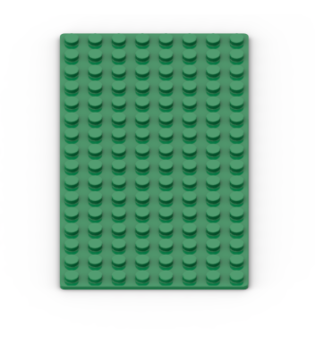 Baseplate 8 x 16 #3865 Green