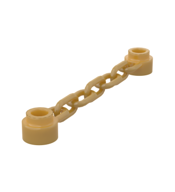 Chain 5 links #92338 Pearl Gold