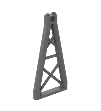 Support 1 x 6 x 10 Girder Triangular #64449 Dark Bluish Gray