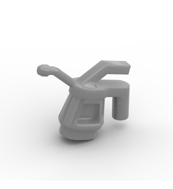 Tool Oil Can Ribbed Handle #604548 Flat Silver