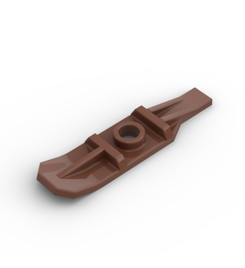 Sports Ski without Hinge #99774 Reddish Brown