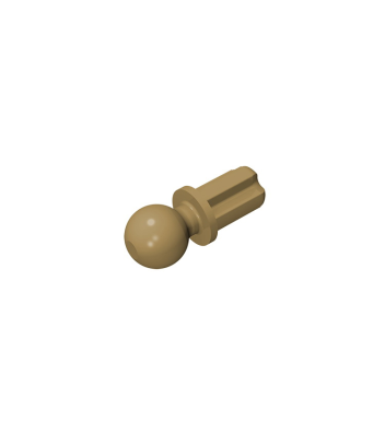 Technic Axle Towball #2736 Dark Tan