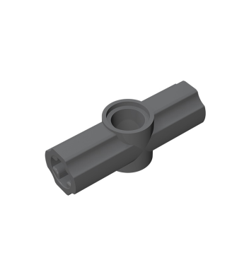 Technic Axle and Pin Connector Angled #2 - 180 #32034 Dark Bluish Gray