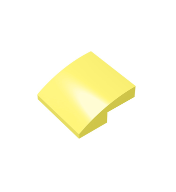 Slope Curved 2 x 2 Inverted #32803 Bright Light Yellow