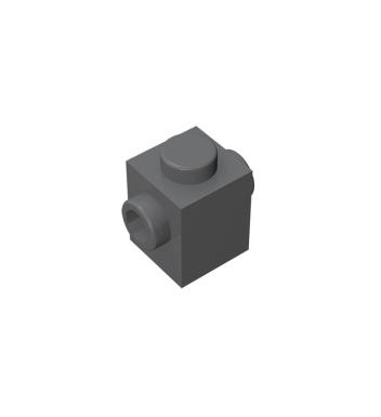 Brick Special 1 x 1 with Studs on 2 Sides #47905 Dark Bluish Gray