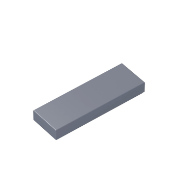 Tile 1 x 3 #63864 Flat Silver